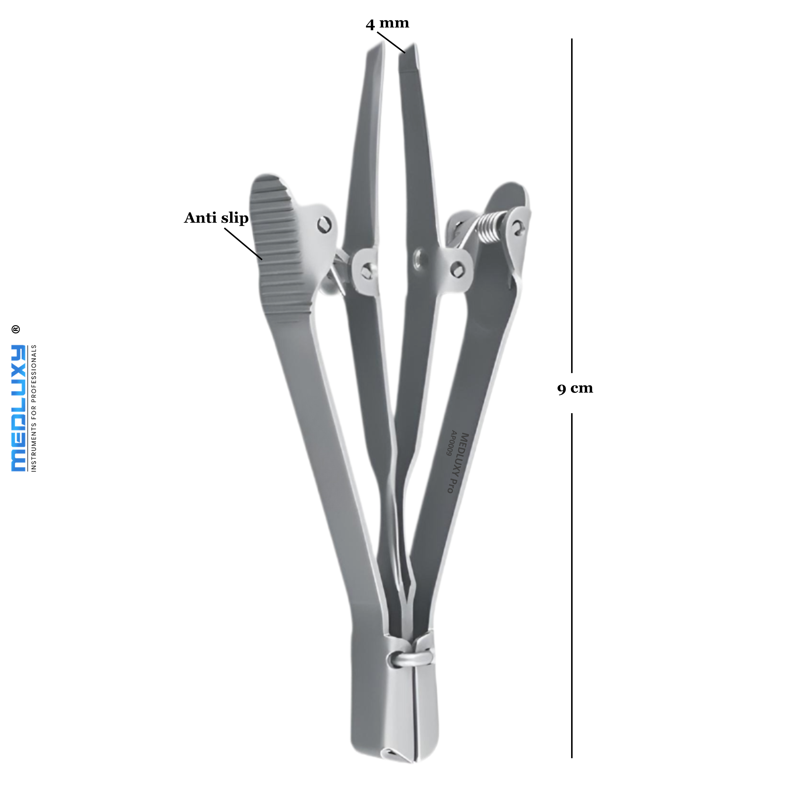 Medluxy Pro - Automatische Epileer Pincet - 9 cm - 4 mm